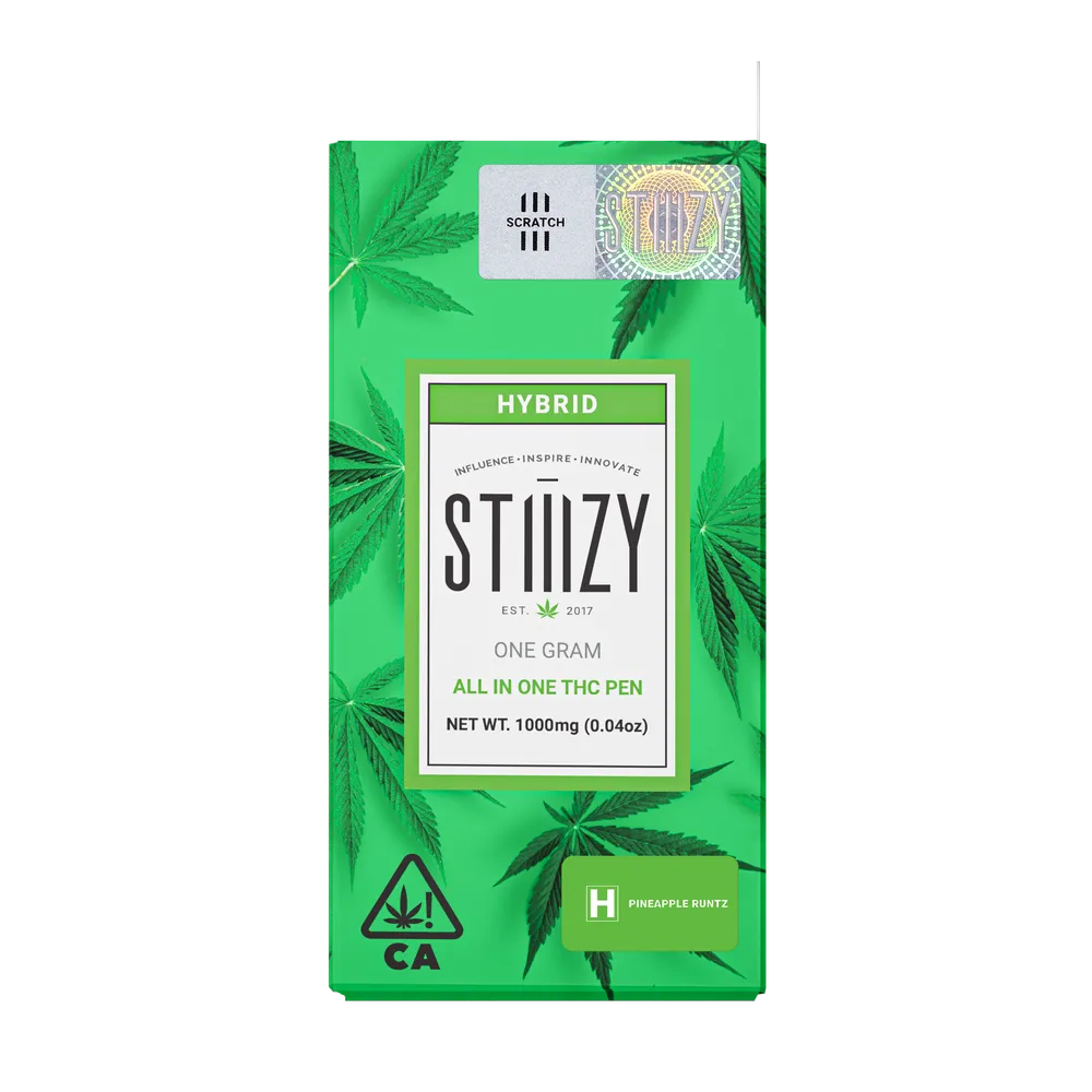 Pineapple Runtz 1.0gram Tropical THC Vape Europe